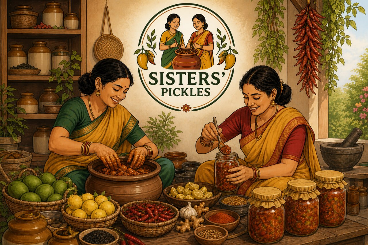 Sisters Pickles Poster
